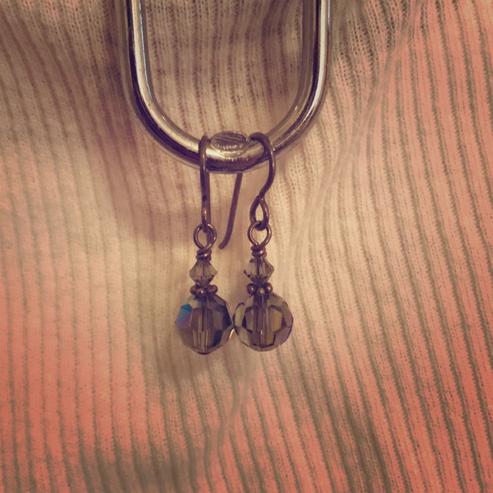 Translucent Beaded Earrings